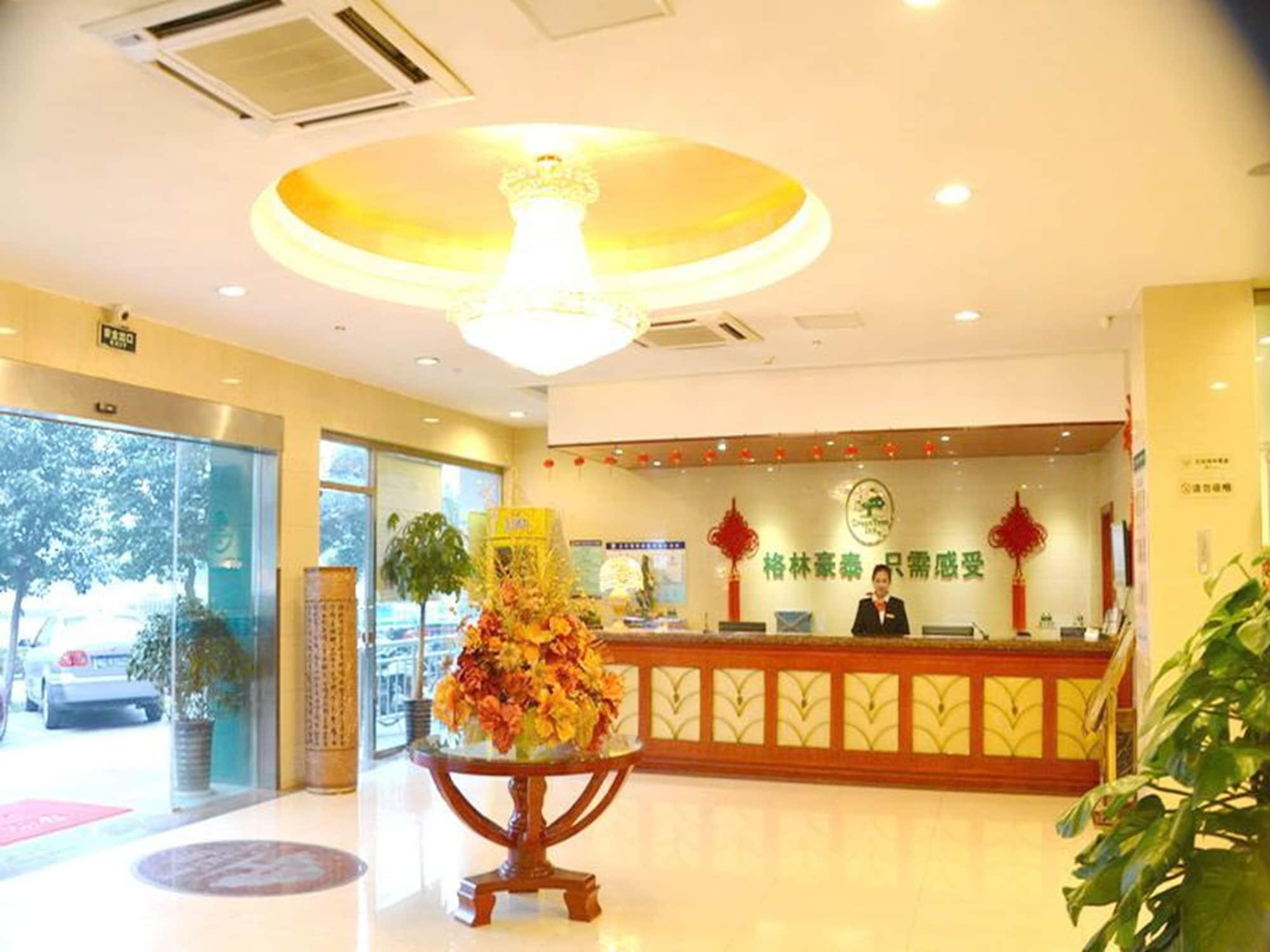 Greentree Inn Anhui Bengbu Longhu Express Hotel Zewnętrze zdjęcie