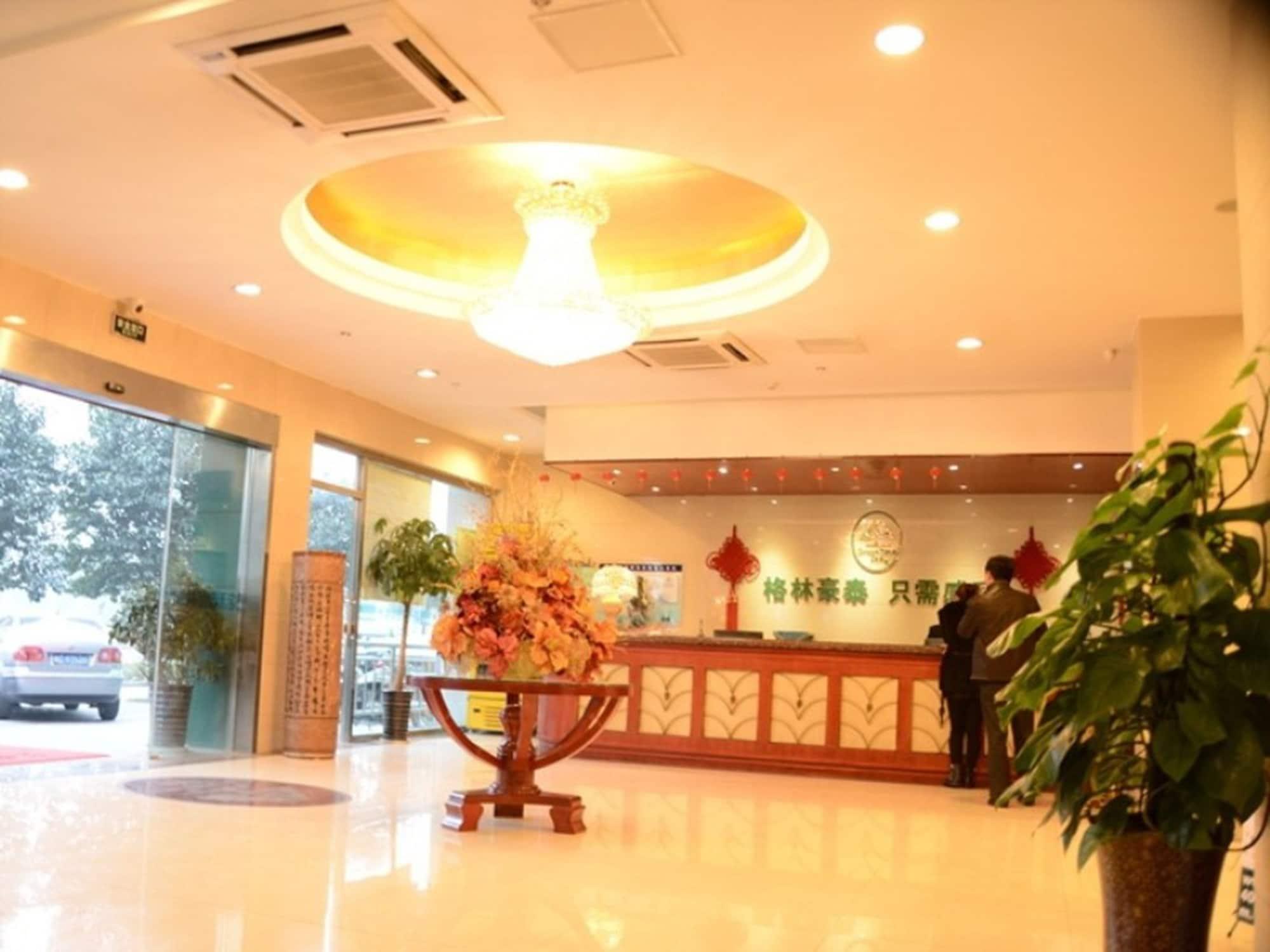 Greentree Inn Anhui Bengbu Longhu Express Hotel Zewnętrze zdjęcie